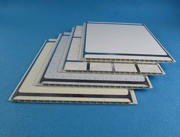 250Mm * 8mm * 5.9m DIY Plastikwandumhüllung, Farbpvc-Deckenplatten für Badezimmer