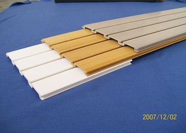 Platten Wasser-Beweis PVCs Slatwall für Garagen-Keller-Wand-System Panelings