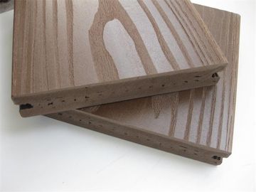 Externe Körper-PVC-Vinylbodenbretter mit Kaffee, ASA-Oberfläche Coextruded