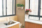 Dekorative Wand-Umhüllung SGS-Bescheinigung der Küchen-Wandverkleidungs-WPC für Badezimmer