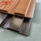 Rote Holzfarbe WPC-Wandplatte Hochglanz Druckwand PVC-Platten