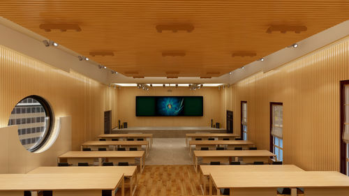 Ausstattung des Hörsaal