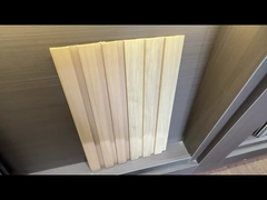 Wetterfeste zusammengesetzte WPC-Wand einfach zu installieren und sauberes 200sqm MOQ