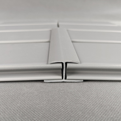 Ultralight tragbares flexibles Grey Slatwall Panels For Showroom