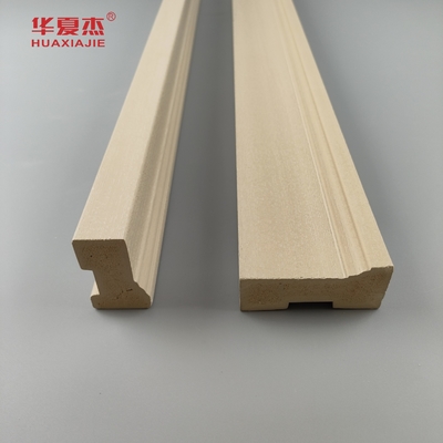 Warme Verkauf gutes Preis wpc Ziegelform 3'' Holz wpc Ziegelform 2' Türrahmen wpc Innenausstattung