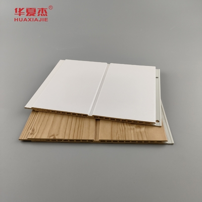 Lamierte WPC-Wandplatte Fluted Langlebige WPC-Platten Modernes Design WPC-Boards Installieren einfach