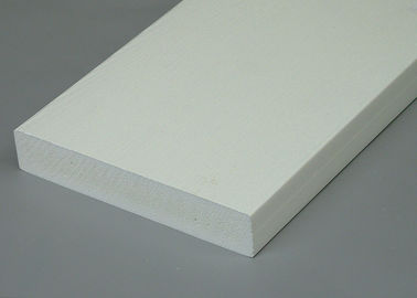 Kein Spaltungsweißes recyclebares Ordnungs-Brett PVC-5/4 x 6 für Innenraum