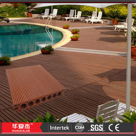 Ein guter Preis. Gebürstet/prägte zusammengesetzten hölzernen Decking WPC 140 * 25mm, die für Yard wasserdicht sind Online