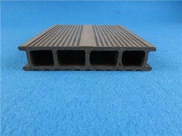 Ein guter Preis. 2900mm hölzerner Plastikzusammensetzung WPC Decking mit quadratischem Höhle ISO SGS Online