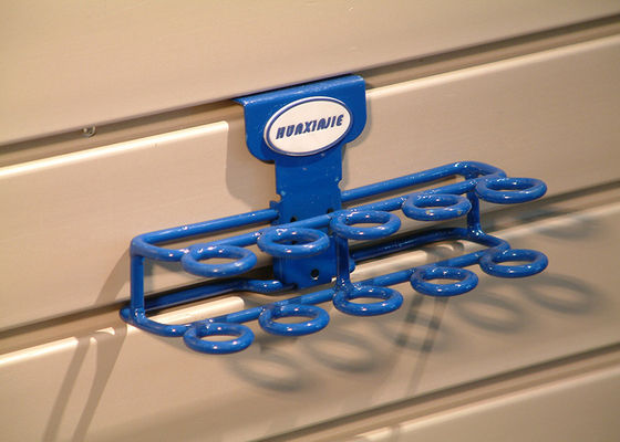 Ein guter Preis. Anzeigen-Befestigungs-PVC-Speicher-Wand Slatwall-Brett täfelt glatte Oberfläche Online