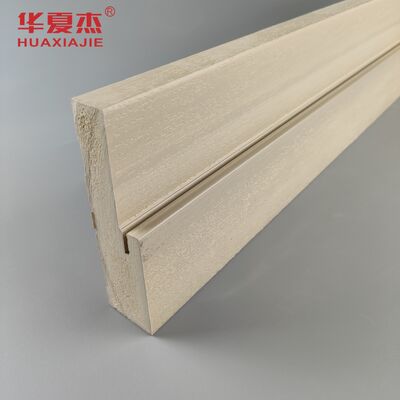 Ein guter Preis. 4-9/16' Breite 4,22kg/m Gewicht angepasste Länge WPC-Türrahmen und -Gurt für Innenarchitektur Online