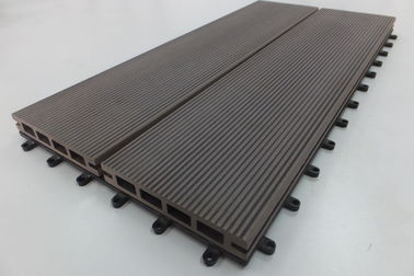 Ein guter Preis. Wasserdichte Decking-Bretter Woodgrain WPC zusammengesetzte für Park-Garten Online