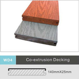 Ein guter Preis. Schaum zusammengesetzter WPC Decking, der 140mm x 25mm UVwiderstand-Bodenbretter ausbreitet Online