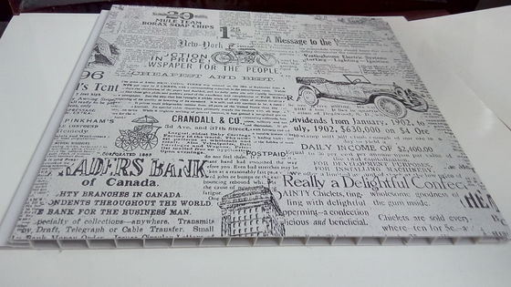 Ein guter Preis. Decken-Gitter der Laminierung PVC-Deckenverkleidungs-/UPVC bedeckt Fliesen Online