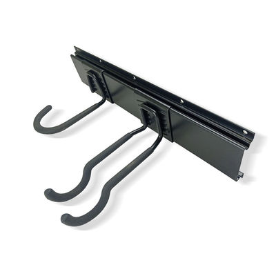 Ein guter Preis. Garagen-Speicher-Metall Slatwall täfelt schwarze Farbe mit Haken und Schrauben Online
