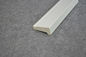 Weiße Boden PVC-Ordnung verschalt Fußleiste-Formteil-wasserdichtes Vinyl