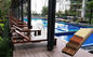 60% PVC-Pulver und 30% hölzerner Pulver WPC zusammengesetzter Decking-Swimmingpool-Bodenbelag