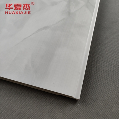 Marmor PVC-Deckenplatte Wasserdicht für Wanddekoration Innen / Außen