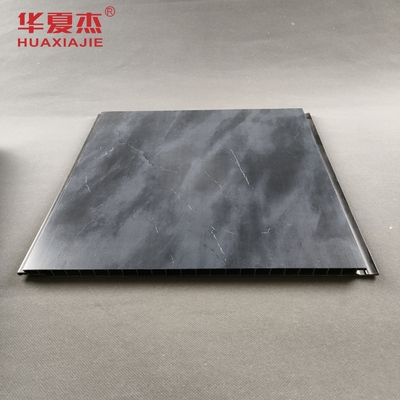 Matte schwarze PVC-Wandplatte und Deckenplatte Feuchtigkeitsdicht für Dekoration