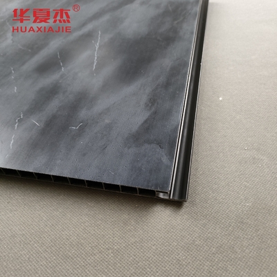 Matte schwarze PVC-Wandplatte und Deckenplatte Feuchtigkeitsdicht für Dekoration