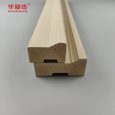 Warme Verkauf gutes Preis wpc Ziegelform 3'' Holz wpc Ziegelform 2' Türrahmen wpc Innenausstattung