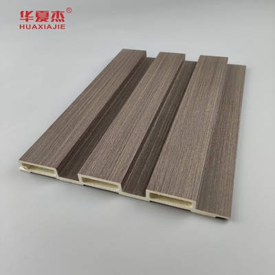 Großhandel Fabrikpreis Holzkörner Fluted Wandplatte Wpc Home Innenraumdekoration