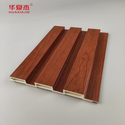 Großhandel Fabrikpreis Holzkörner Fluted Wandplatte Wpc Home Innenraumdekoration