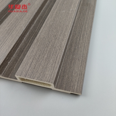 Großhandel Fabrikpreis Holzkörner Fluted Wandplatte Wpc Home Innenraumdekoration