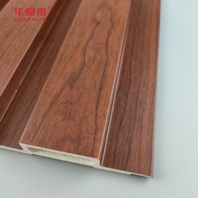 Großhandel Fabrikpreis Holzkörner Fluted Wandplatte Wpc Home Innenraumdekoration