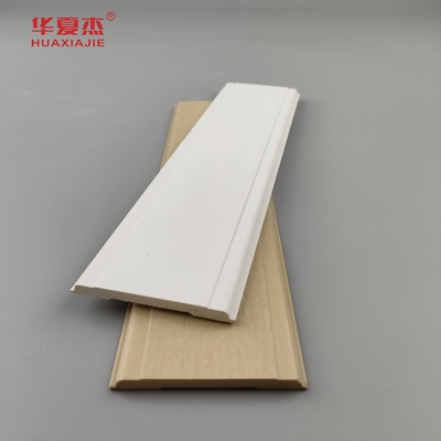 Gute Preise PVC-Mullstreifen 2-1/2 Wpc-Formen Weiß glatte PVC-Mull-Formen Heim- und Büro-Dekoration