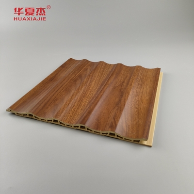Großhandel Fabrikpreis Holzkorn Fluted Wpc Wandplatte Wohnzimmer Innenraum Dekoration