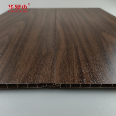 Hölzerne lamellierte dekorative Deckenverkleidungen, recyclebare PVC-Wandverkleidung 250*8mm