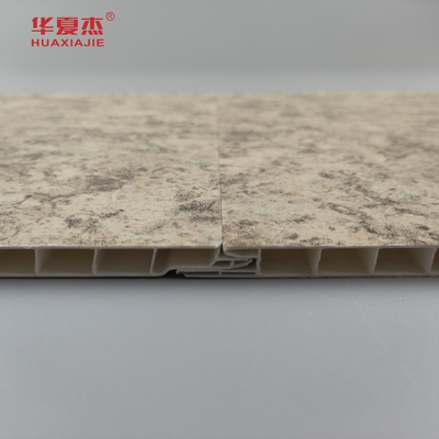 Feuchtigkeitsfeste Lagerdesign PVC-Wandplatte Glatte Oberfläche Marmorblech PVC-Wandplatte Innenraum