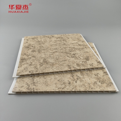 Feuchtigkeitsfeste Lagerdesign PVC-Wandplatte Glatte Oberfläche Marmorblech PVC-Wandplatte Innenraum