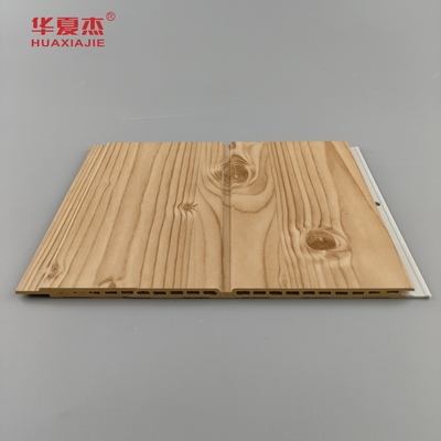 Lamierte WPC-Wandplatte Fluted Langlebige WPC-Platten Modernes Design WPC-Boards Installieren einfach