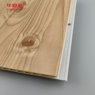 Lamierte WPC-Wandplatte Fluted Langlebige WPC-Platten Modernes Design WPC-Boards Installieren einfach