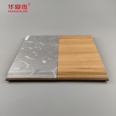 2024 Neues Design Sliver Luxusmuster / Natur Holzkorn Wpc-Platten Für Wanddekoration