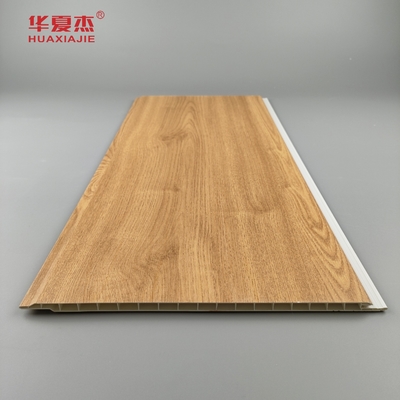 Großhandel mit Holzkorn-PVC-Wandplatten-PVC-Deckenplatten für Wohnkultur