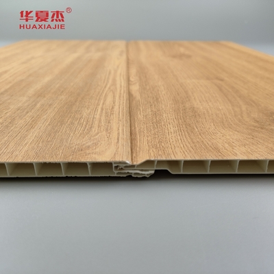 Großhandel mit Holzkorn-PVC-Wandplatten-PVC-Deckenplatten für Wohnkultur