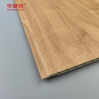 Großhandel mit Holzkorn-PVC-Wandplatten-PVC-Deckenplatten für Wohnkultur