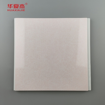 Neues geometrisches Muster von PVC-Wandplatten Perlenfarbene Schichtplattenschichtplatten aus PVC für Wanddekoration