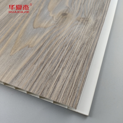 Fabrik-Direktverkauf PVC-Wandplatten Lackierte Holzkörner PVC-Dekorationsdeckenplatten Wohn- / Büro