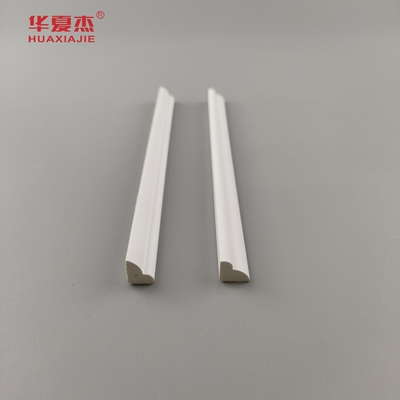 Großhandelskostenpreis PVC-Formen Außenbeutel Weiß Vinyl 8FT 13x11mm PVC-Profil Baustoff