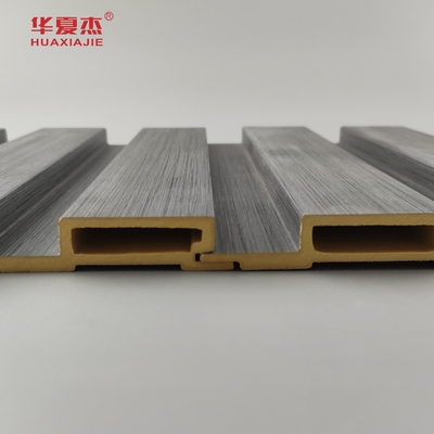 Neues Produkt Wpc Flügelwandplatte Lamierte Holzkorn Wpc-Platten Installieren Sie einfach Innenwanddekoration