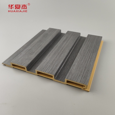 Neues Produkt Wpc Flügelwandplatte Lamierte Holzkorn Wpc-Platten Installieren Sie einfach Innenwanddekoration