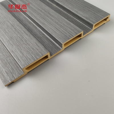 Neues Produkt Wpc Flügelwandplatte Lamierte Holzkorn Wpc-Platten Installieren Sie einfach Innenwanddekoration