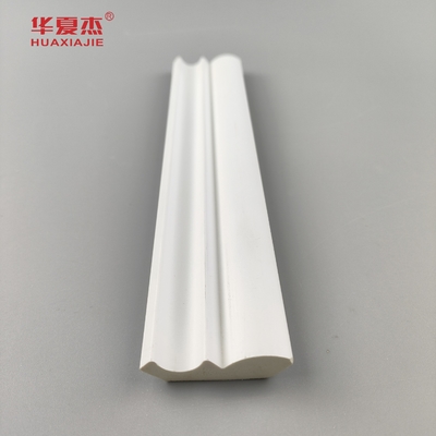 Hochwertige 25/64 x1-39/64 Kronen-PVC-Formen Weißwasserdichtes PVC-Profil Innendekoration