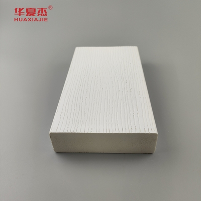 Großhandel für die Veredelung von Planken aus weißem Vinyl 5/4inx4inx12ft umweltfreundliche PVC-Schaumformung PVC-Profile für Wohnkultur