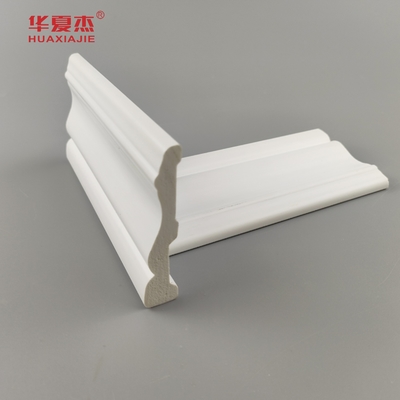 Neues Produkt 19/32 x 2-23/32 koloniales Gehäuse PVC-Rohrplatte weiße Farbe Grundplatte für Gebäudedekoration