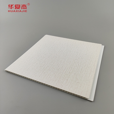 Fabrikverkäufe PVC-Wandplatten für Innenräume, Warmstempelholz, Holzkörner, PVC-Decken, feuchtigkeitsdichtes Baustoff